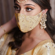 Decorated Cloth Face Mask