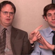 Dwight and Jim