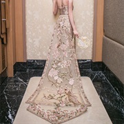 Train, Single Panel With Decorative Scene