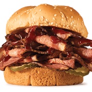 Sweet Quarter Pound Brisket Sandwich