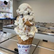 Vanilla Peanut Butter Chip Ice Cream