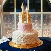 Fairy Tale Castle Wedding Cake