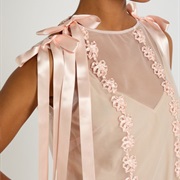 Multiple Bow Tied Shoulder Straps