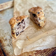 Chocolate Chip Strawberry Scone