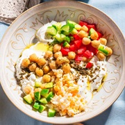 Savoury Greek Yogurt Bowl