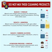 Don't Mix Cleaners