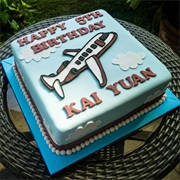 Airplane Cake