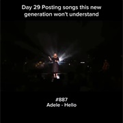 #438 Hello by Adele