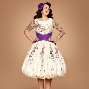 Headpiece Matching Details on Dress