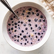 Oat and Blueberry Dahi Bowl