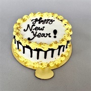 New Year's White Cake