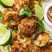 Prawn & Lime Potato Cakes