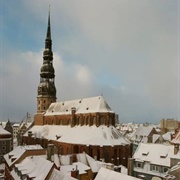 St Peter's Church, Riga, Latvia