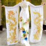 Sleeves With "Tapestries" Hanging off Them