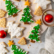 Christmas Tree Cookie