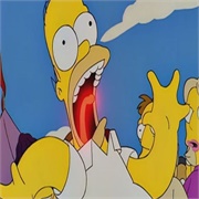 The Simpsons: "El Viaje Misterioso De Nuestro Jomer" (S8,E9)