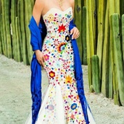 Rebozo Wrap With Wedding Dress