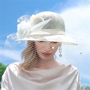 Hat With Veil in Front