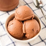 Chocolate Jasmine Sorbet