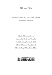 Yde and Olive (Tr. Mounawar Abbouchi)