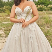 Exaggerated/Deep Sweetheart Neckline