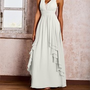 Cascading Ruffle Layers Skirt