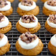 Pumpkin Heath Bar Cookies
