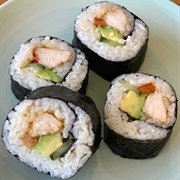 Sushi With Duck Sauce