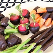 Chocolate-Covered Vegetables