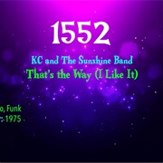 #7687 That's the Way (I Like It) by KC & the Sunshine Band