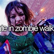 Participate in Zombie Walk