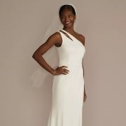 One-Shoulder Strap With Slit in Middle