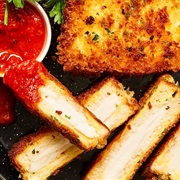 Fried Vegan Cheese