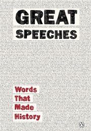 Great Speeches; Words That Shaped History (Anon)