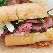 Beef Tenderloin Sandwich
