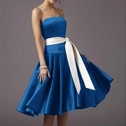 Sash Tied Without Bow