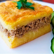 Mashed Potato and Ground Beef Casserole