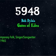 #7374 Gates of Eden by Bob Dylan