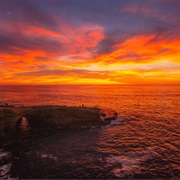 Sunset Cliffs in San Diego, CA (USA)