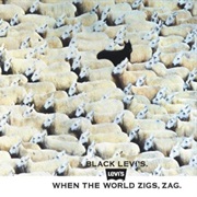 "When the World Zigs, Zag" - Levi's (1982)