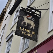 Lamb and Flag