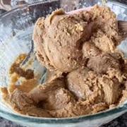 Coffee Gingersnap Cookie Dough