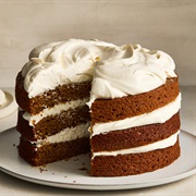 Gingerbread Layer Cake With Mascarpone Cream