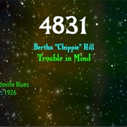 #8617 Trouble in Mind by Bertha Chippie Hill