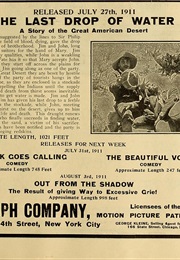 The Last Drop of Water (1911)