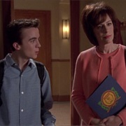 S5.E16: Malcolm Visits College