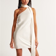 Long Neck Scarf With Short Dress