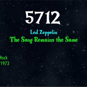 #8849 the Song Remains the Same by Led Zeppelin