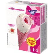 Chupa Chips Strawberry and Cream Ice Cream Cone