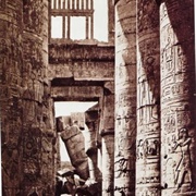 Interior of the Hall of Columns, Karnac (Francis Firth)